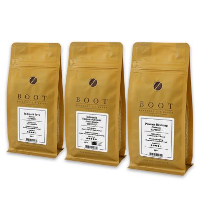 Rijk aan Avontuur - Boot gevorderdenpakket - 3-delig 250 gram Espresso